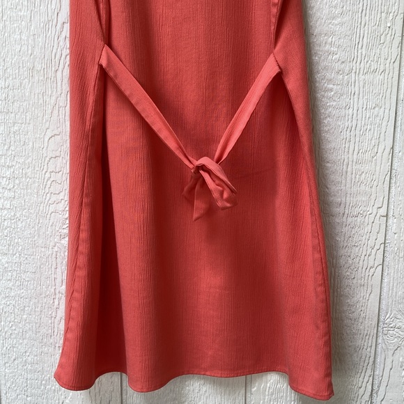 Coral Pink Mini dress - Picture 4 of 4